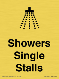 Showers with Single Stalls